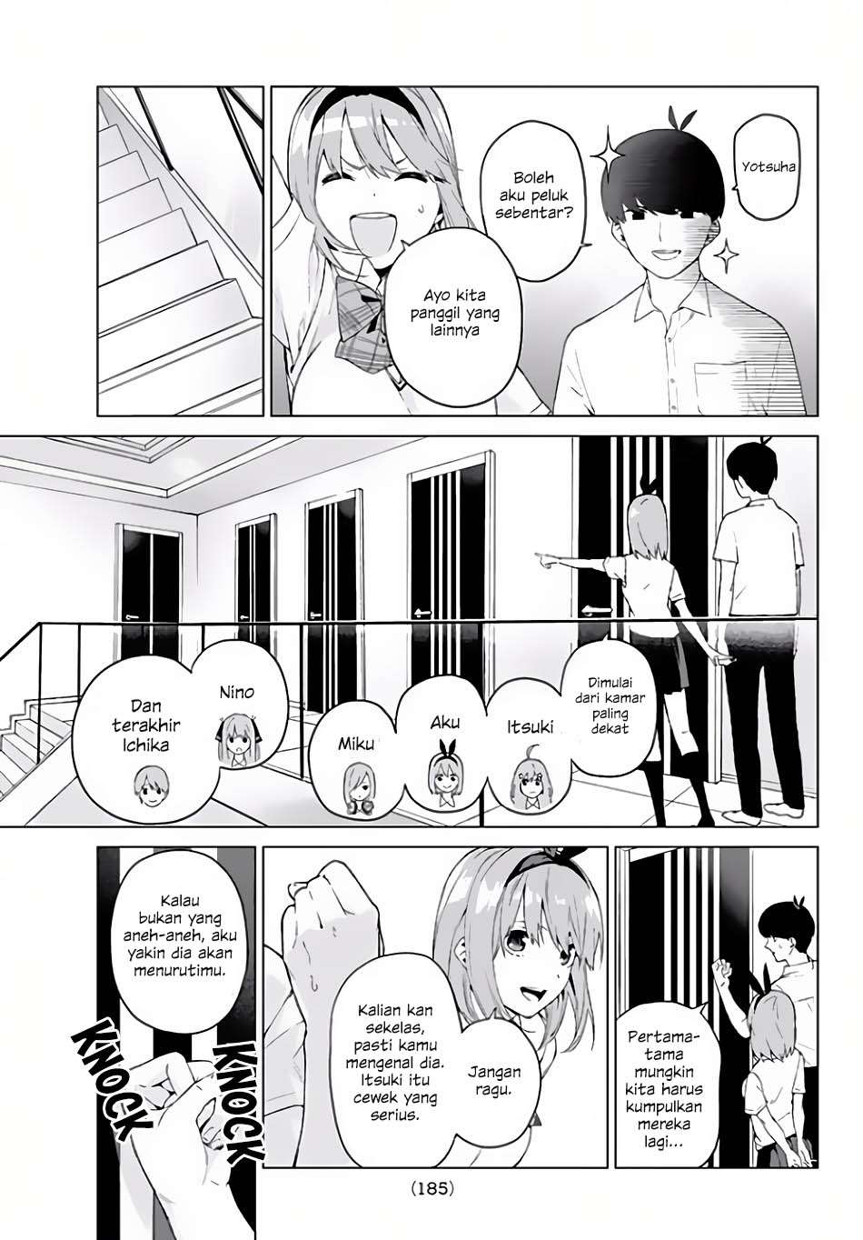 Go-toubun no Hanayome Chapter 2 Gambar 8
