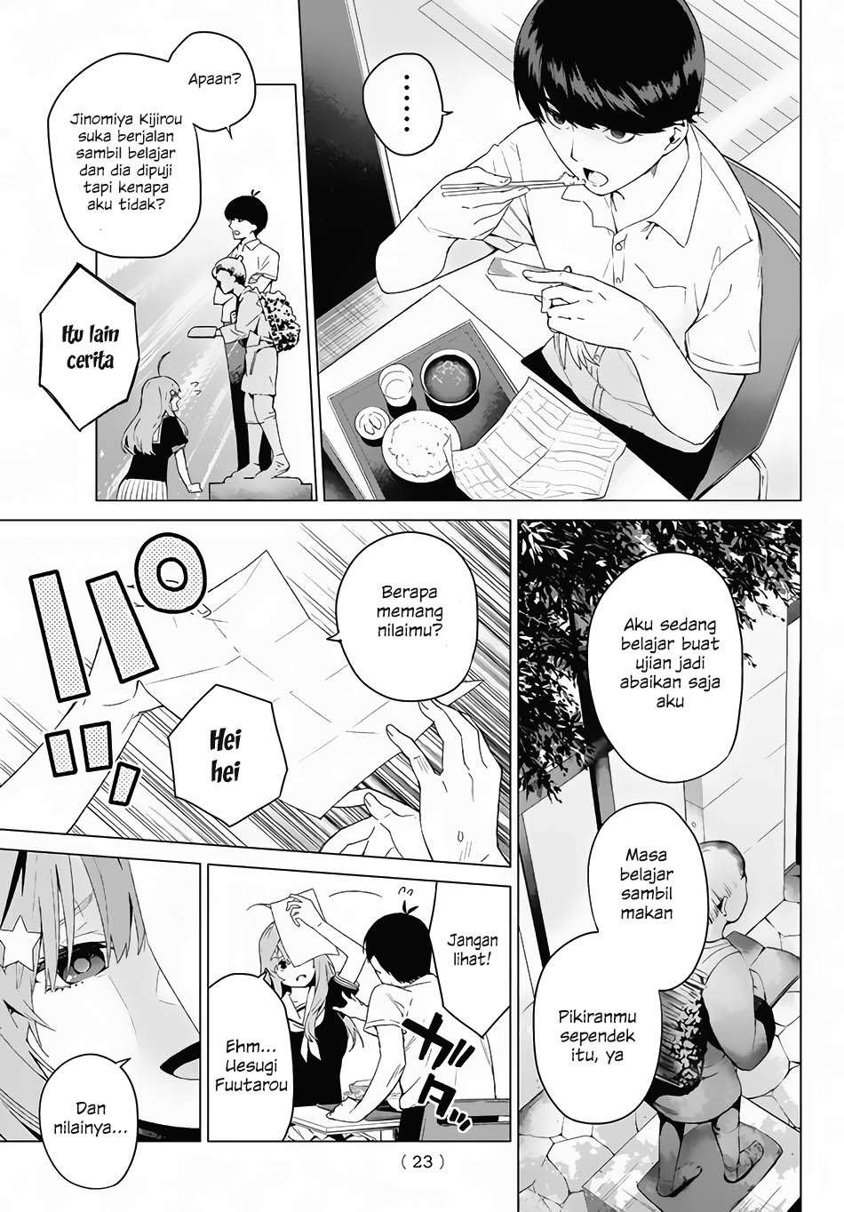 Go-toubun no Hanayome Chapter 1 Gambar 10
