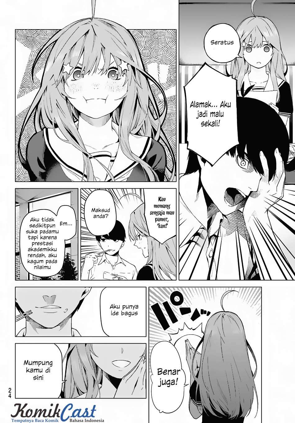 Go-toubun no Hanayome Chapter 1 Gambar 11