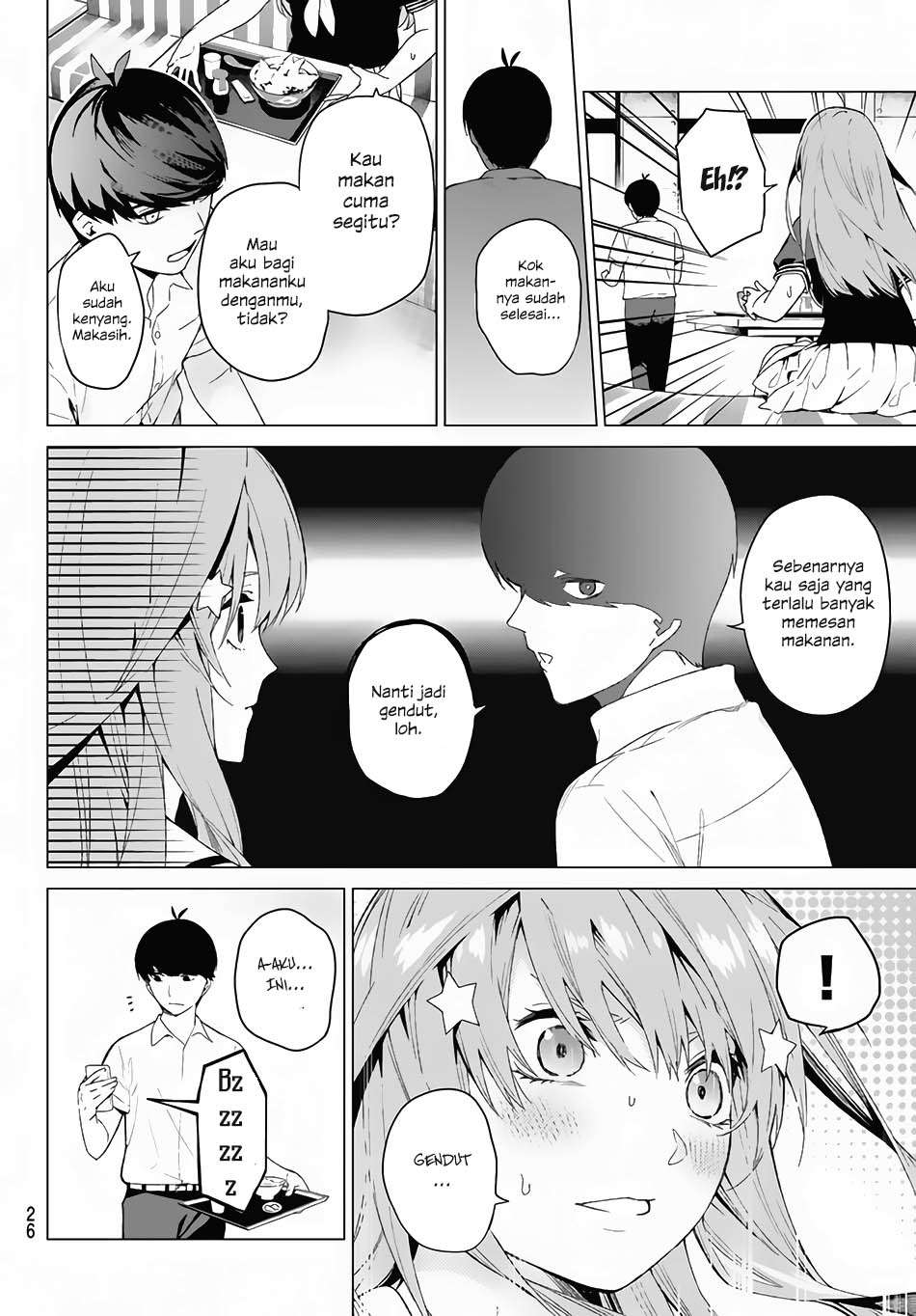Go-toubun no Hanayome Chapter 1 Gambar 13