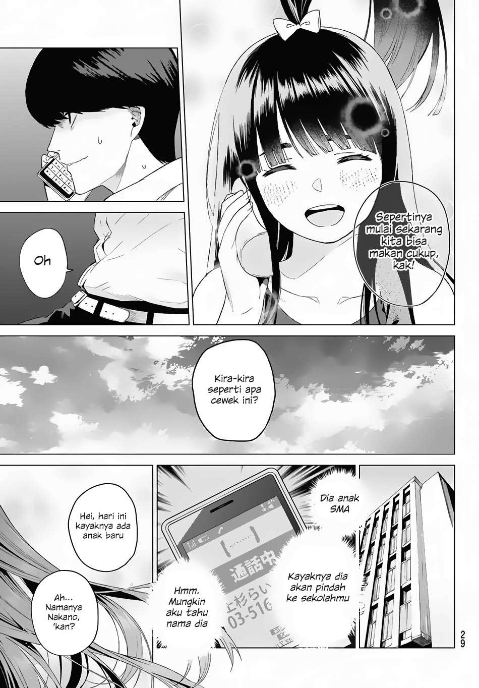 Go-toubun no Hanayome Chapter 1 Gambar 16