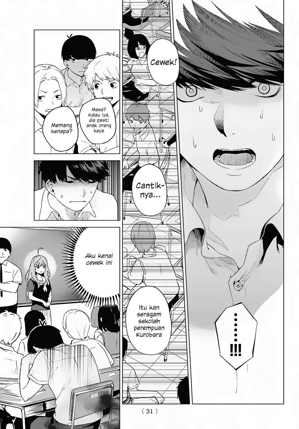 Go-toubun no Hanayome Chapter 1 Gambar 18