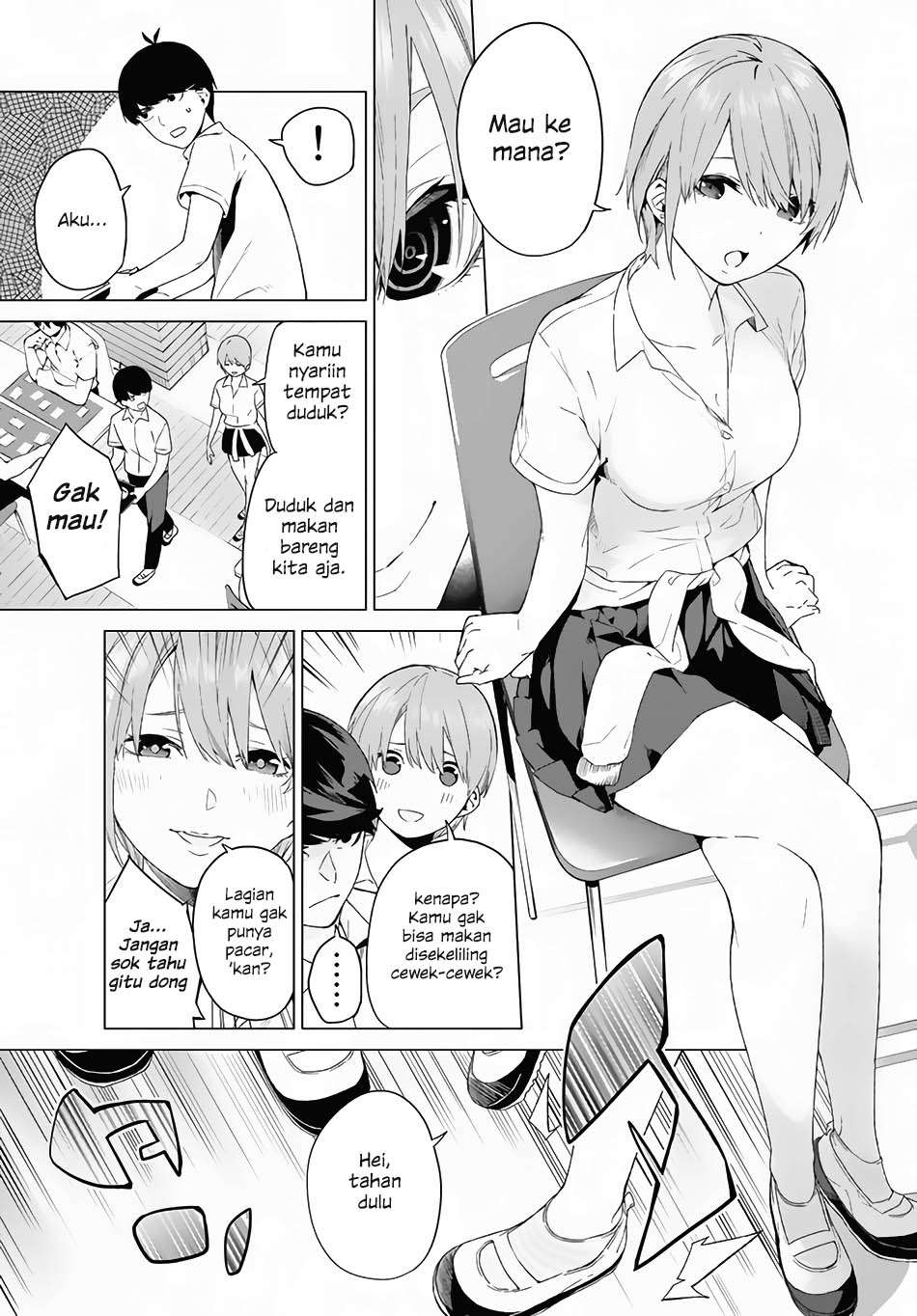 Go-toubun no Hanayome Chapter 1 Gambar 22