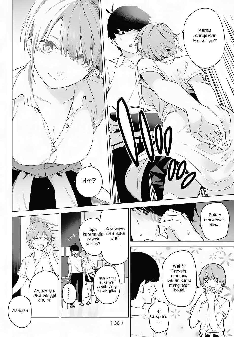 Go-toubun no Hanayome Chapter 1 Gambar 23