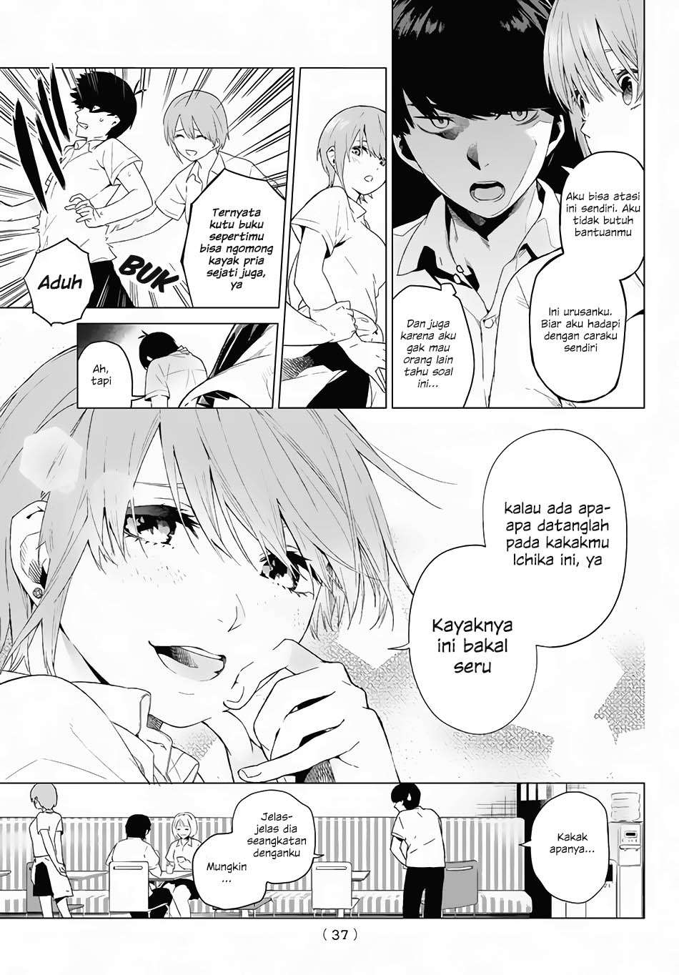 Go-toubun no Hanayome Chapter 1 Gambar 24