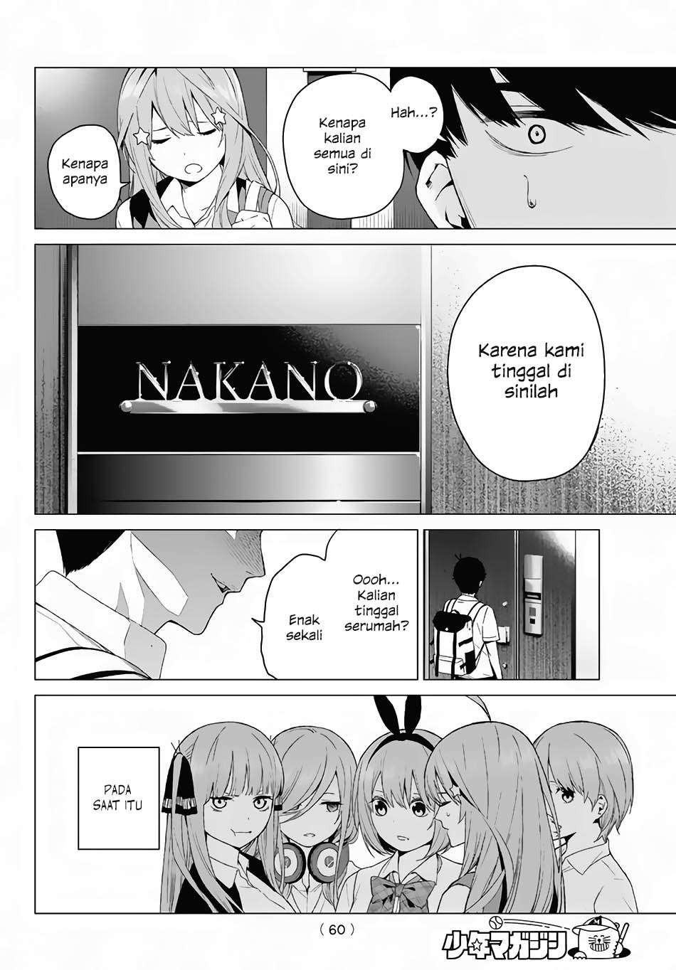Go-toubun no Hanayome Chapter 1 Gambar 47