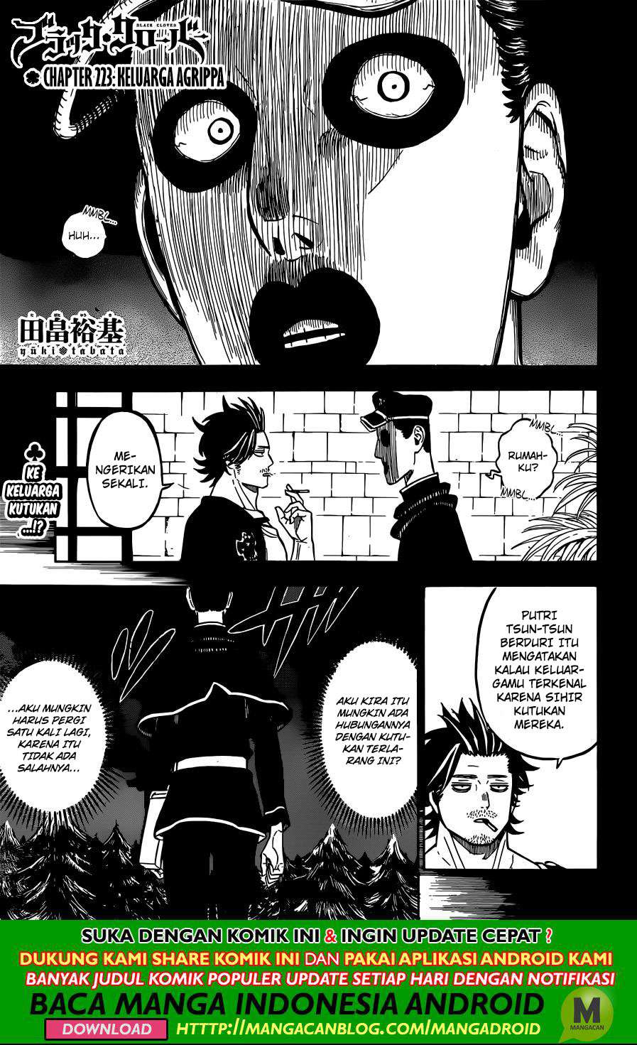 Komik Black Clover Chapter 223 gambar nomor 1