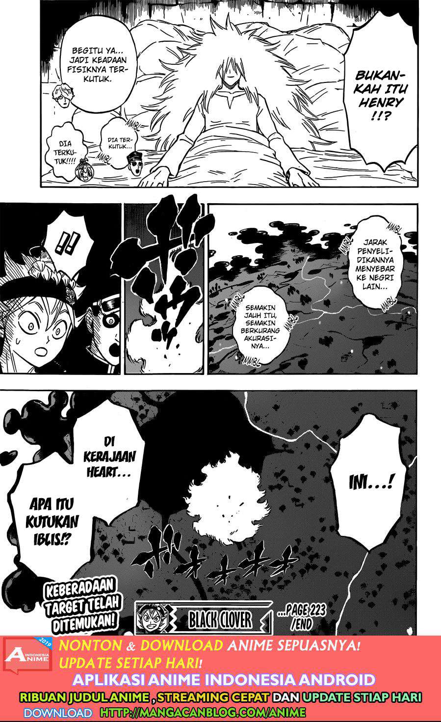 Black Clover Chapter 223 Gambar 15