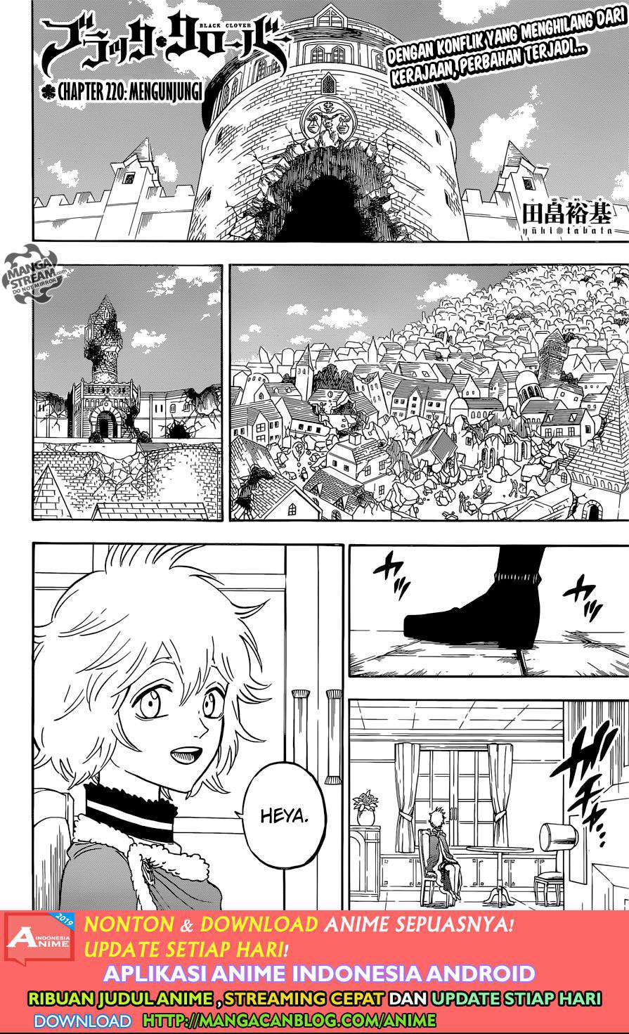 Manga Black Clover Chapter 220 gambar nomor 2