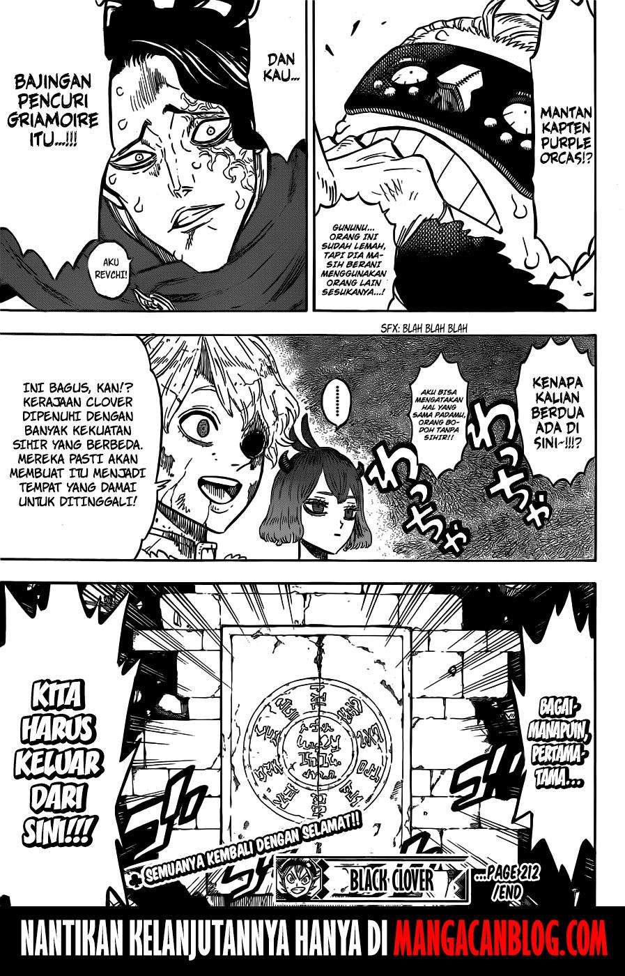 Black Clover Chapter 212 Gambar 16