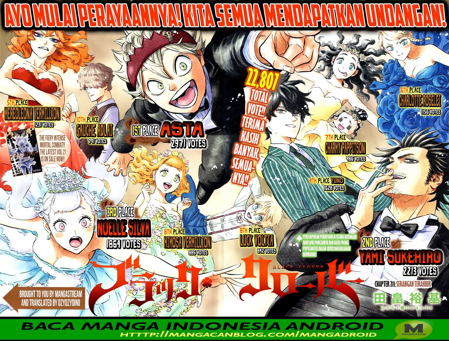 Black Clover Chapter 211 Gambar 4
