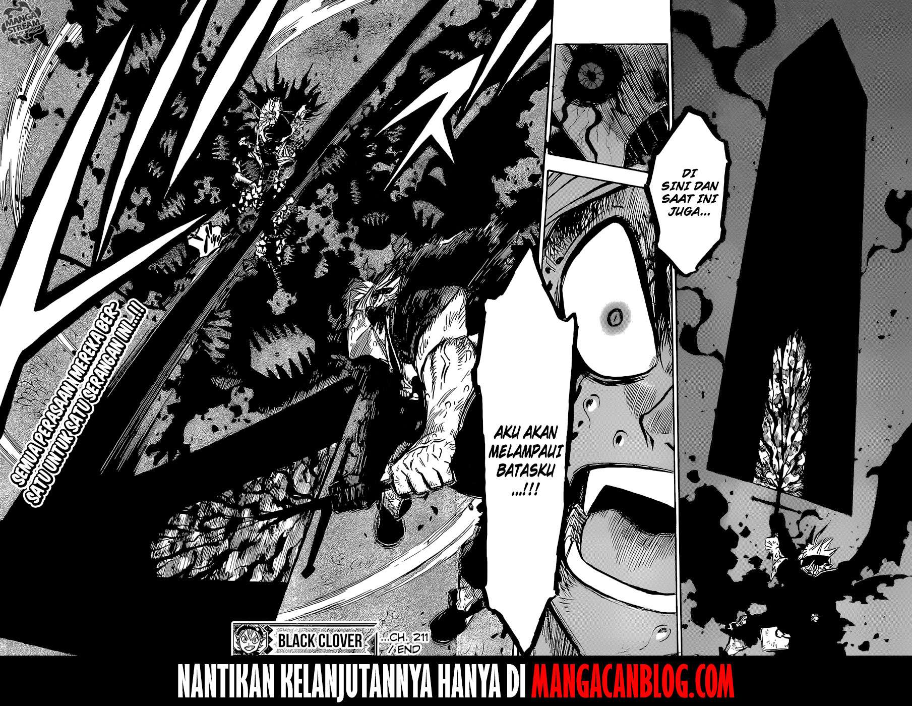 Black Clover Chapter 211 Gambar 19