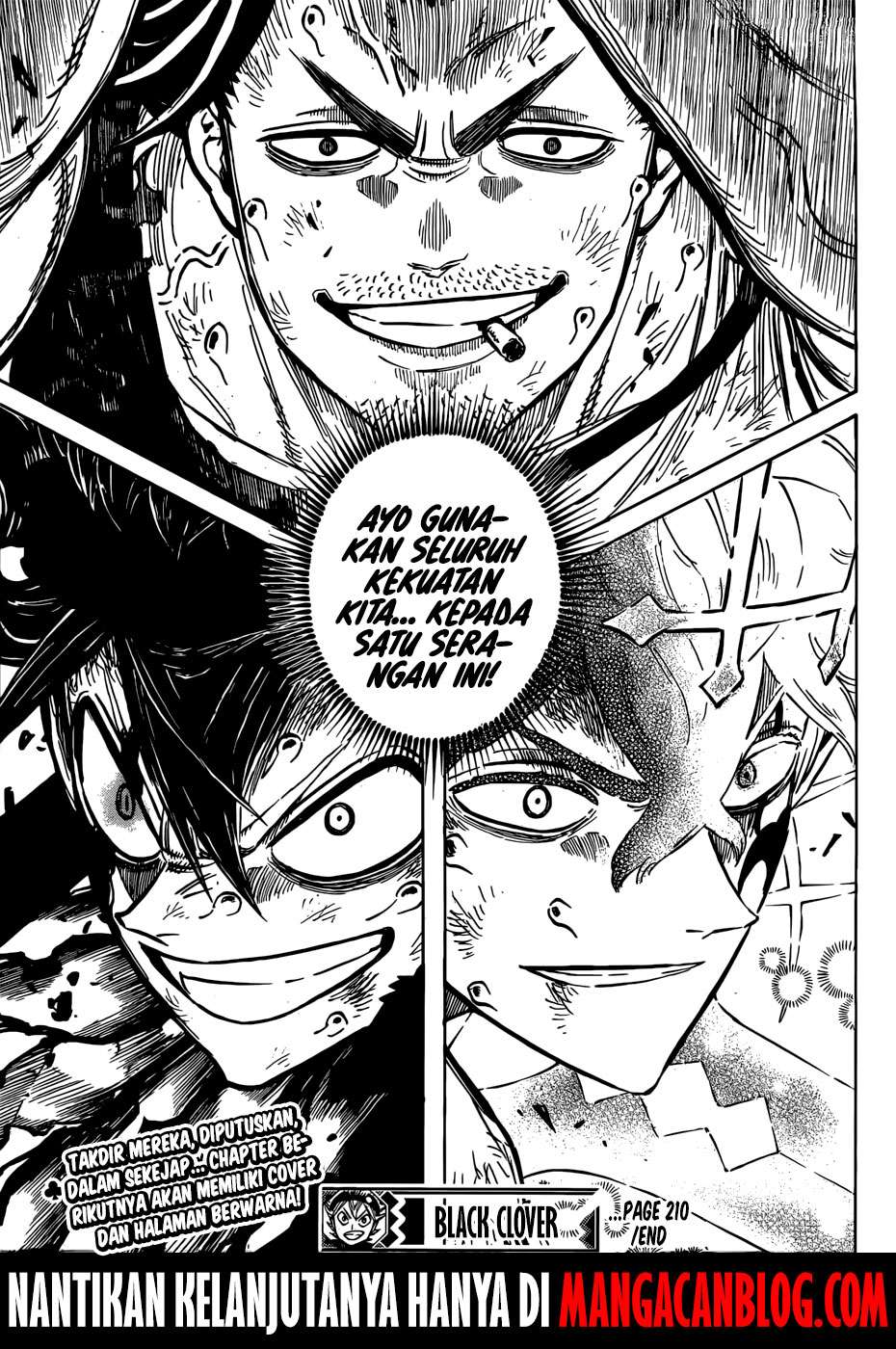 Black Clover Chapter 210 Gambar 16