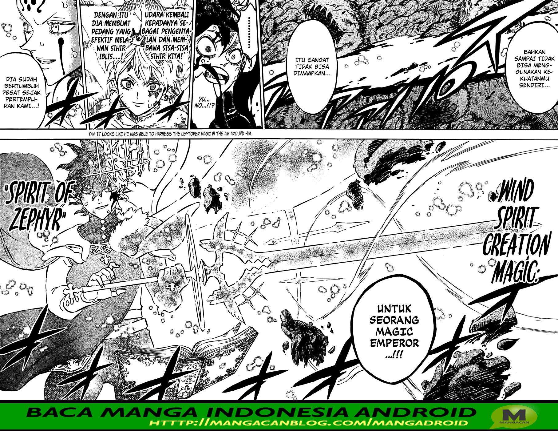 Black Clover Chapter 208 Gambar 12