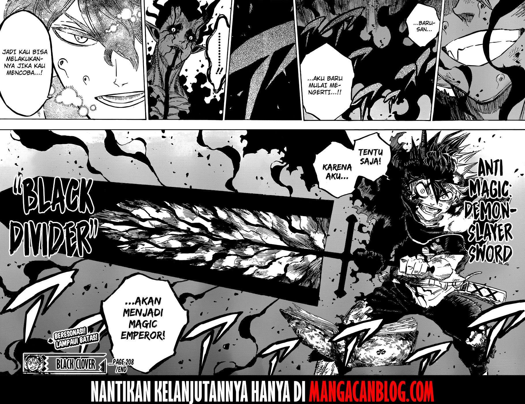 Black Clover Chapter 208 Gambar 13
