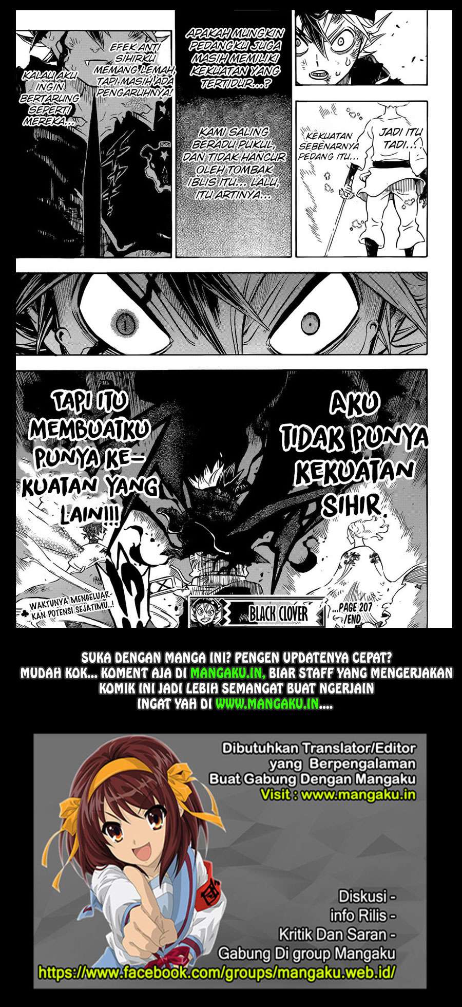 Black Clover Chapter 207 Gambar 16