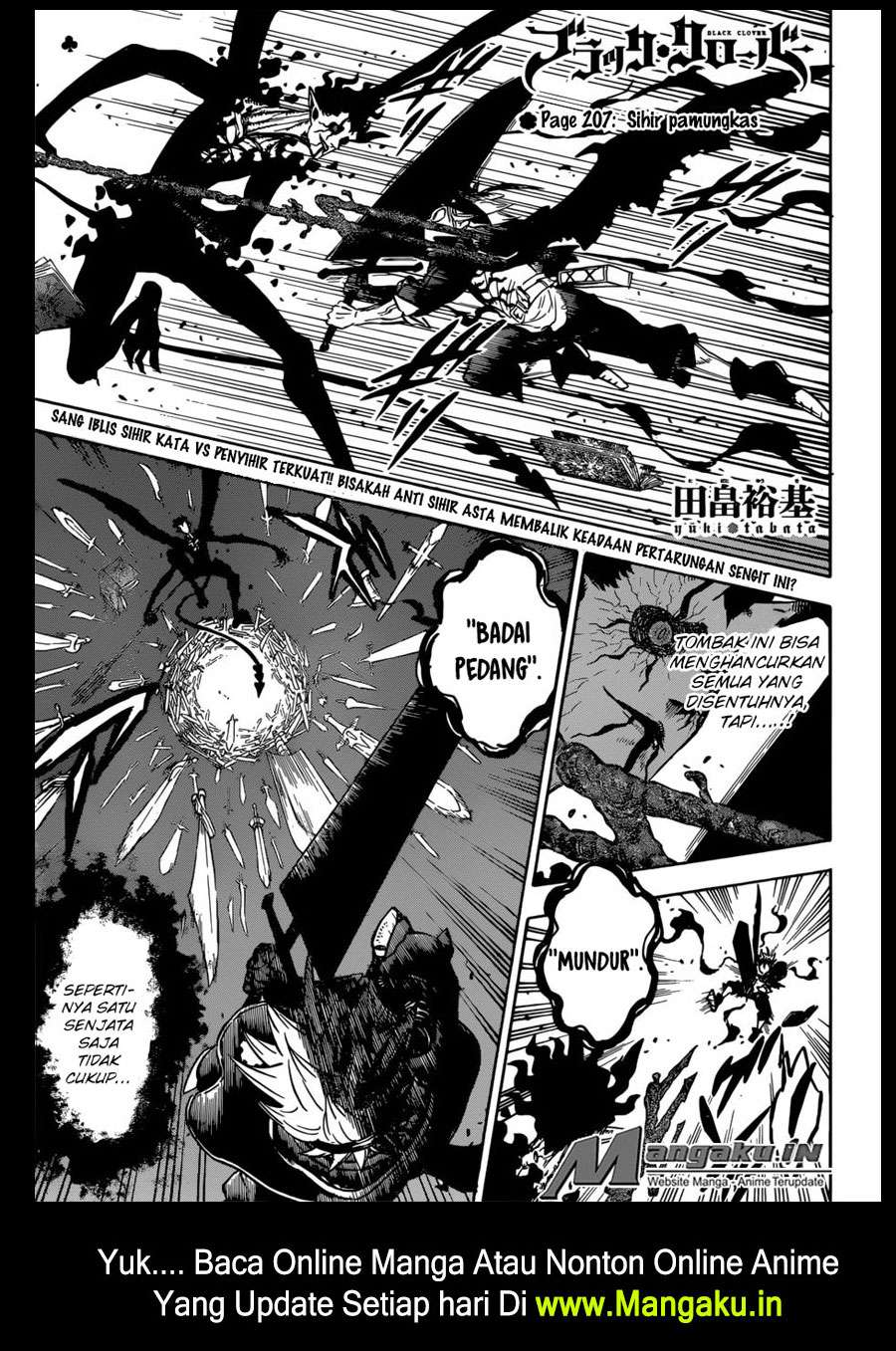 Manga Black Clover Chapter 207 gambar nomor 2