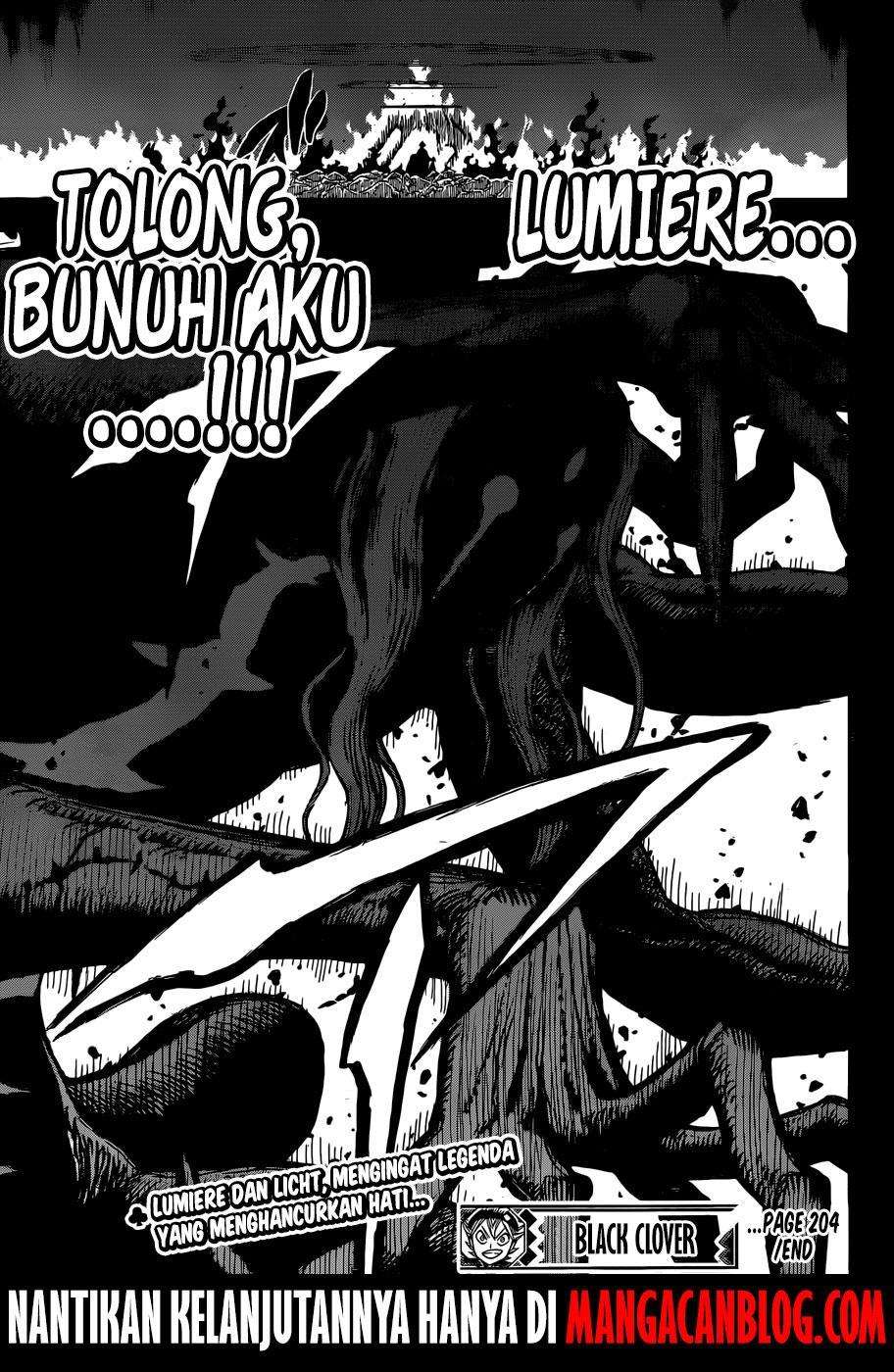 Black Clover Chapter 204 Gambar 16