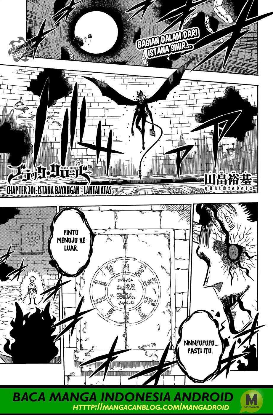 Komik Black Clover Chapter 201 gambar nomor 1