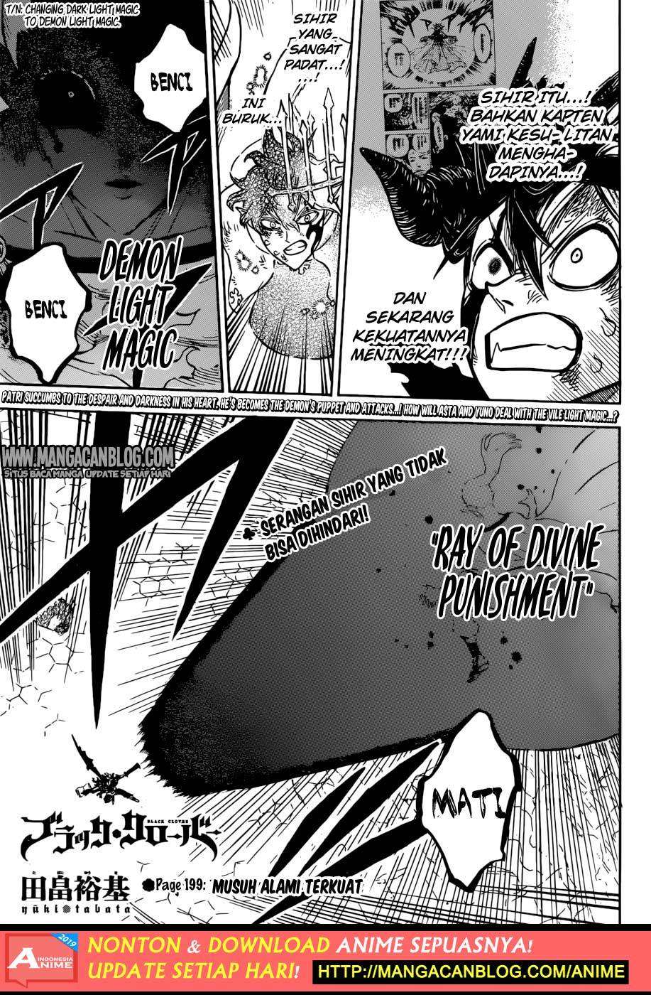 Komik Black Clover Chapter 199 gambar nomor 1