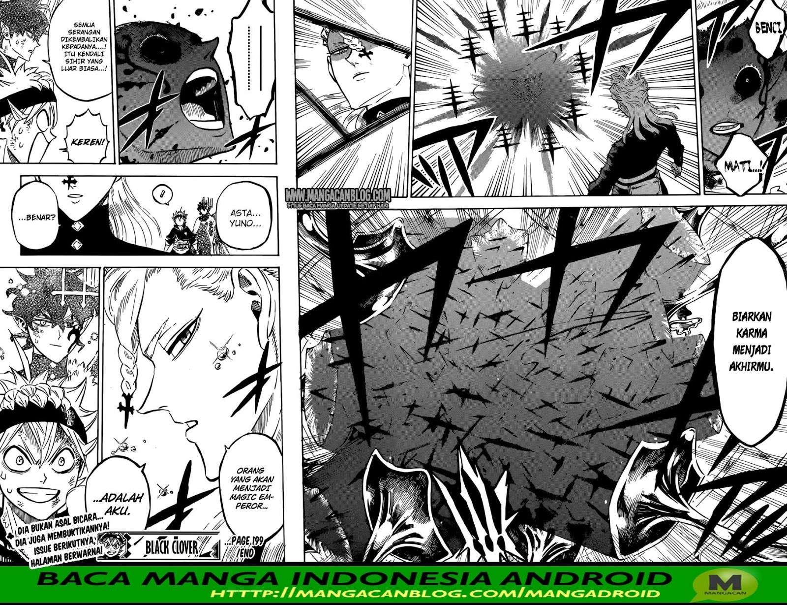 Black Clover Chapter 199 Gambar 13