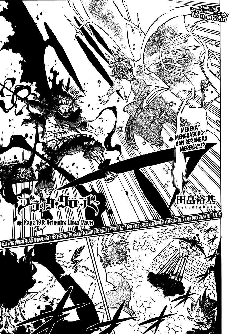 Komik Black Clover Chapter 198 gambar nomor 1