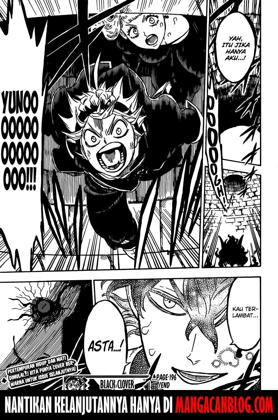 Black Clover Chapter 196 Gambar 16