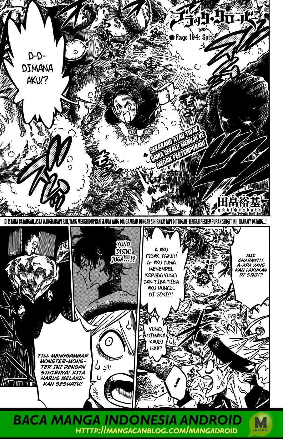 Komik Black Clover Chapter 194 gambar nomor 1