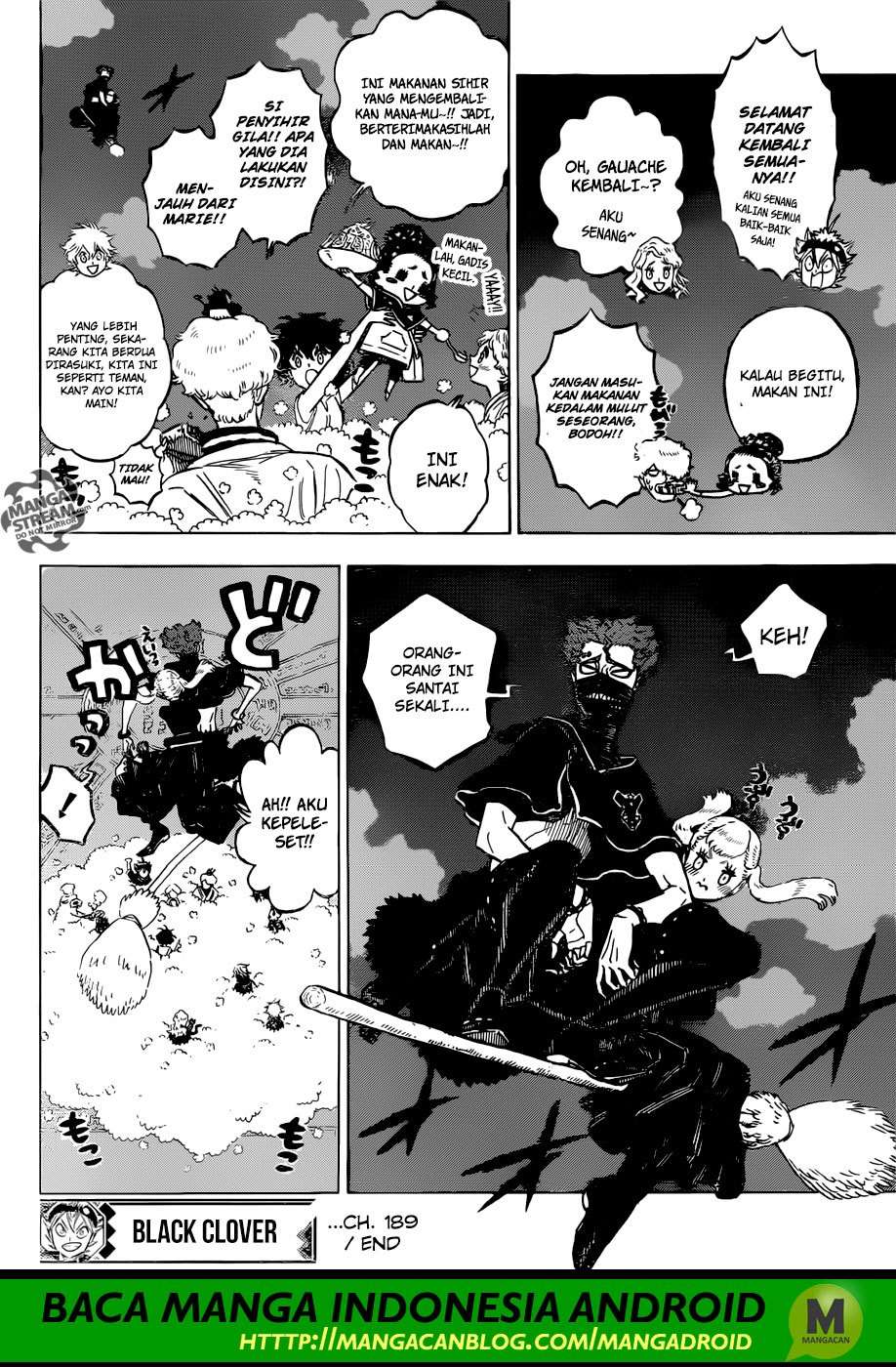 Black Clover Chapter 189 Gambar 17