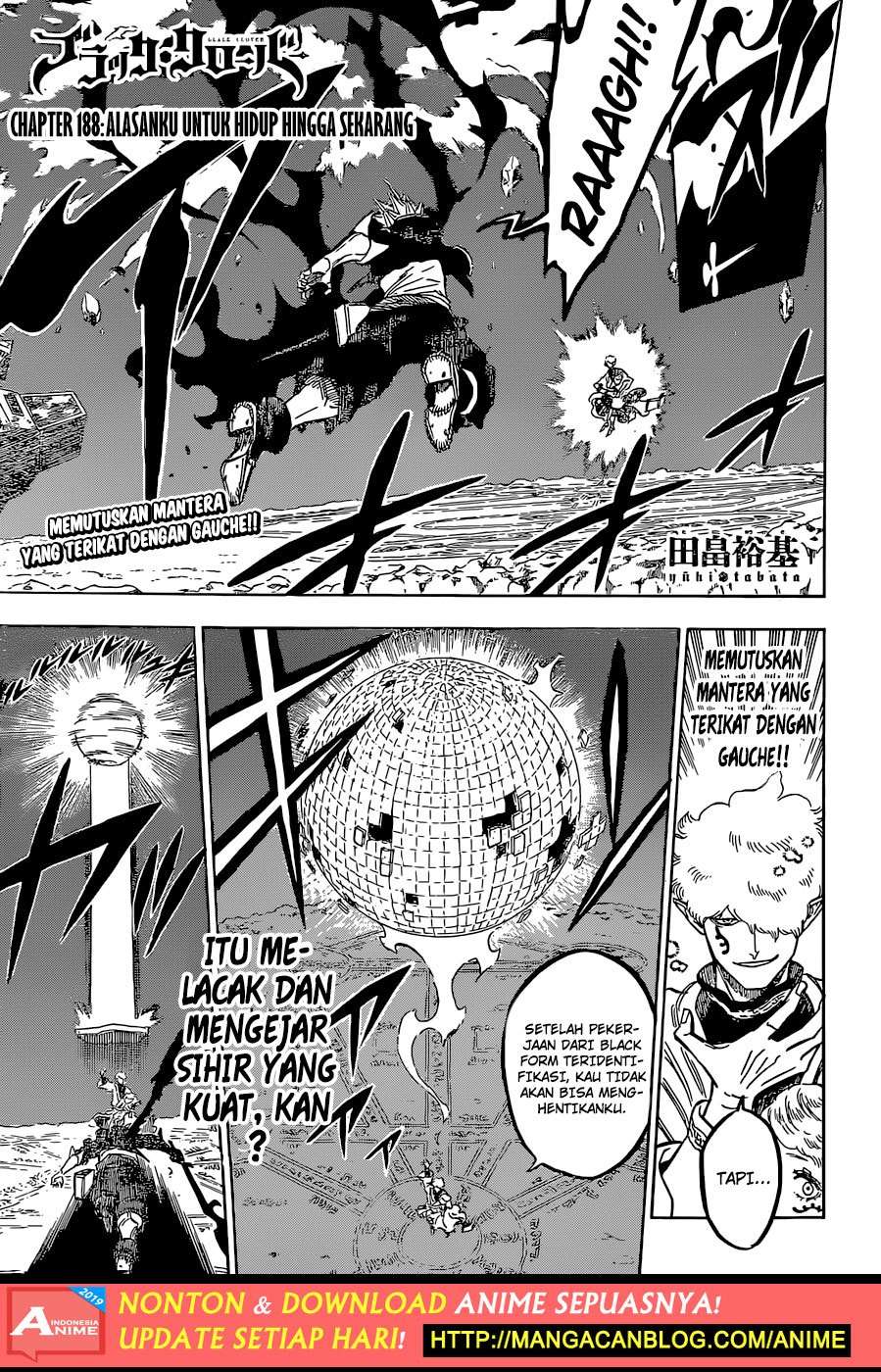 Black Clover Chapter 188 Gambar 3