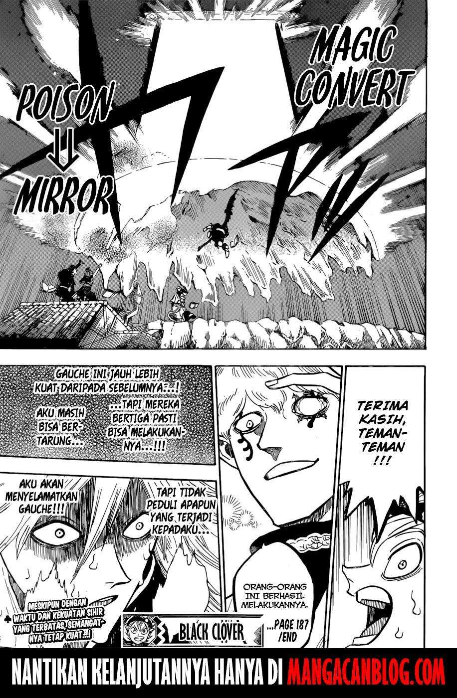 Black Clover Chapter 187 Gambar 14