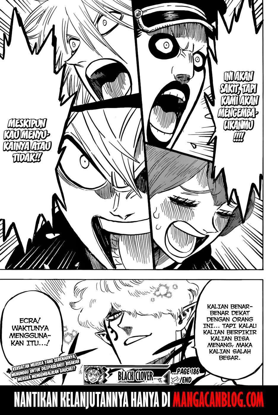 Black Clover Chapter 186 Gambar 14