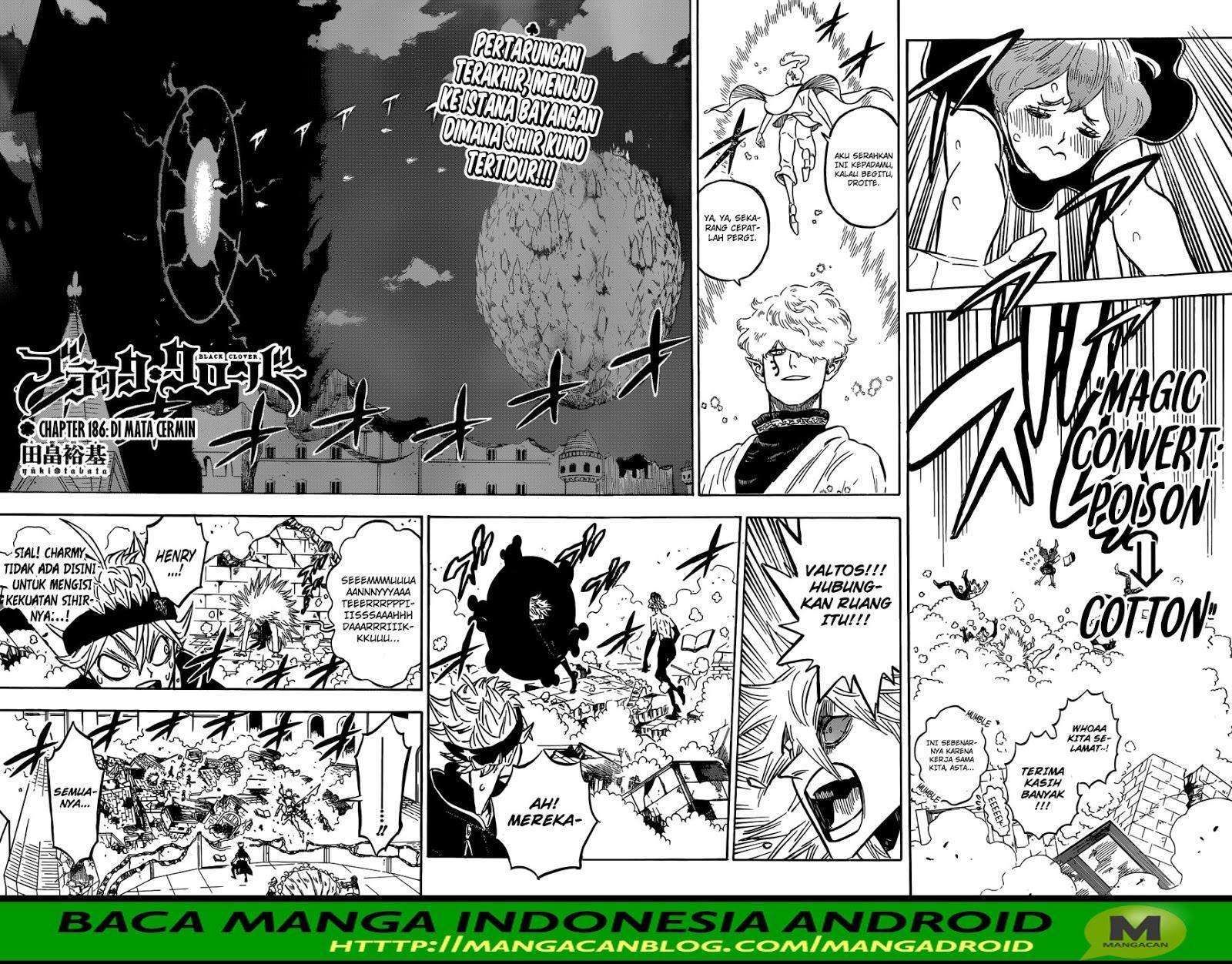 Black Clover Chapter 186 Gambar 3