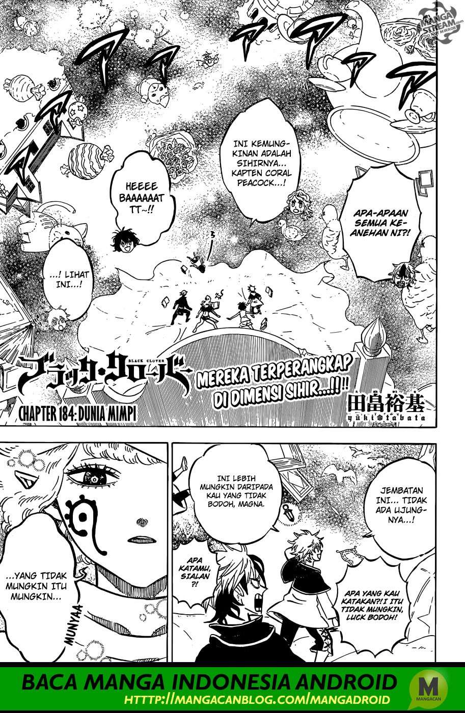 Komik Black Clover Chapter 184 gambar nomor 1