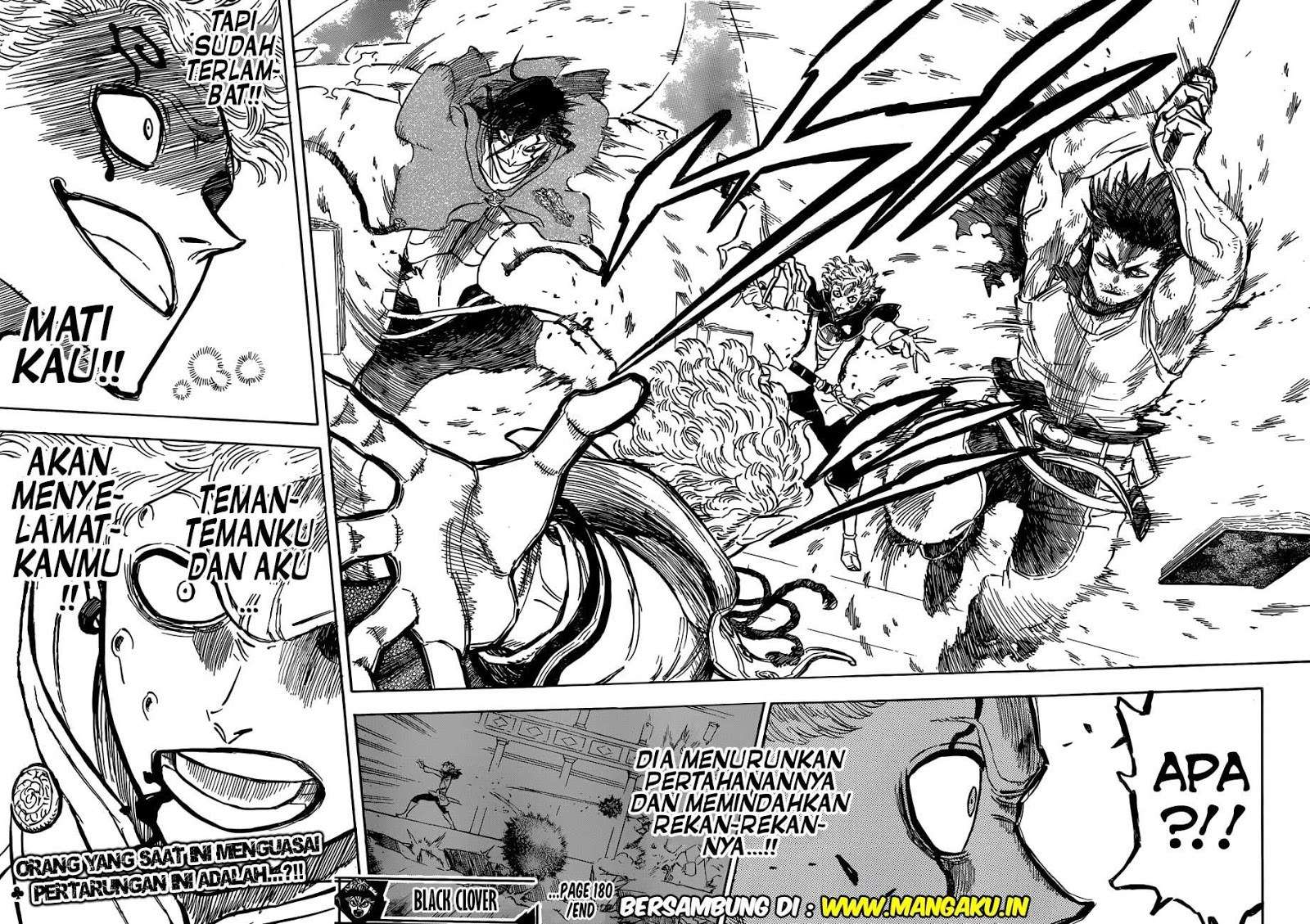 Black Clover Chapter 180 Gambar 17