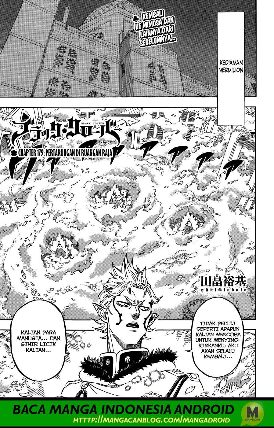 Komik Black Clover Chapter 179 gambar nomor 1
