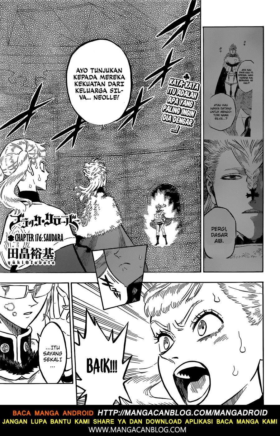Komik Black Clover Chapter 176 gambar nomor 1