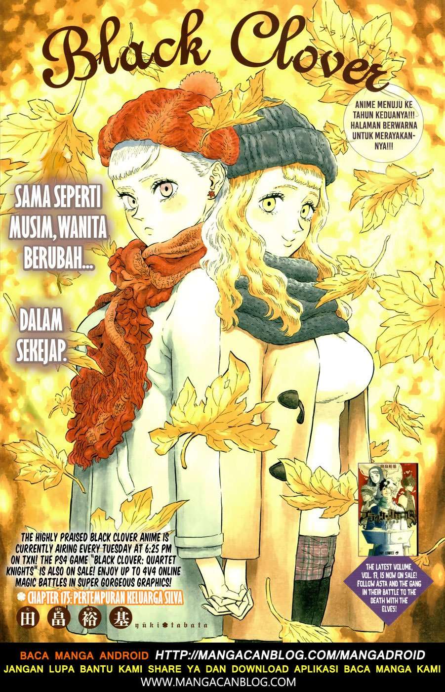Komik Black Clover Chapter 175 gambar nomor 1