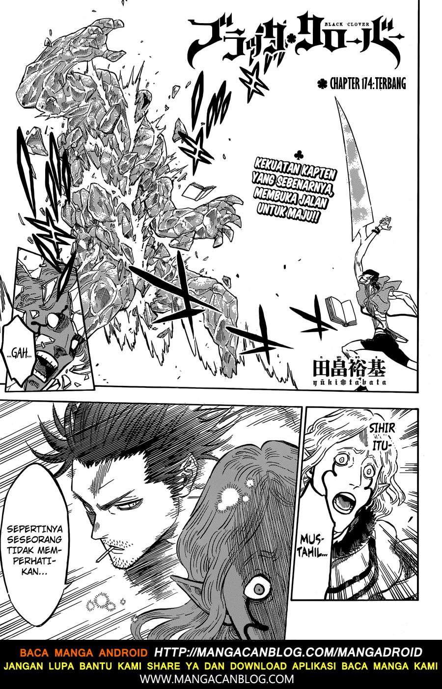 Komik Black Clover Chapter 174 gambar nomor 1