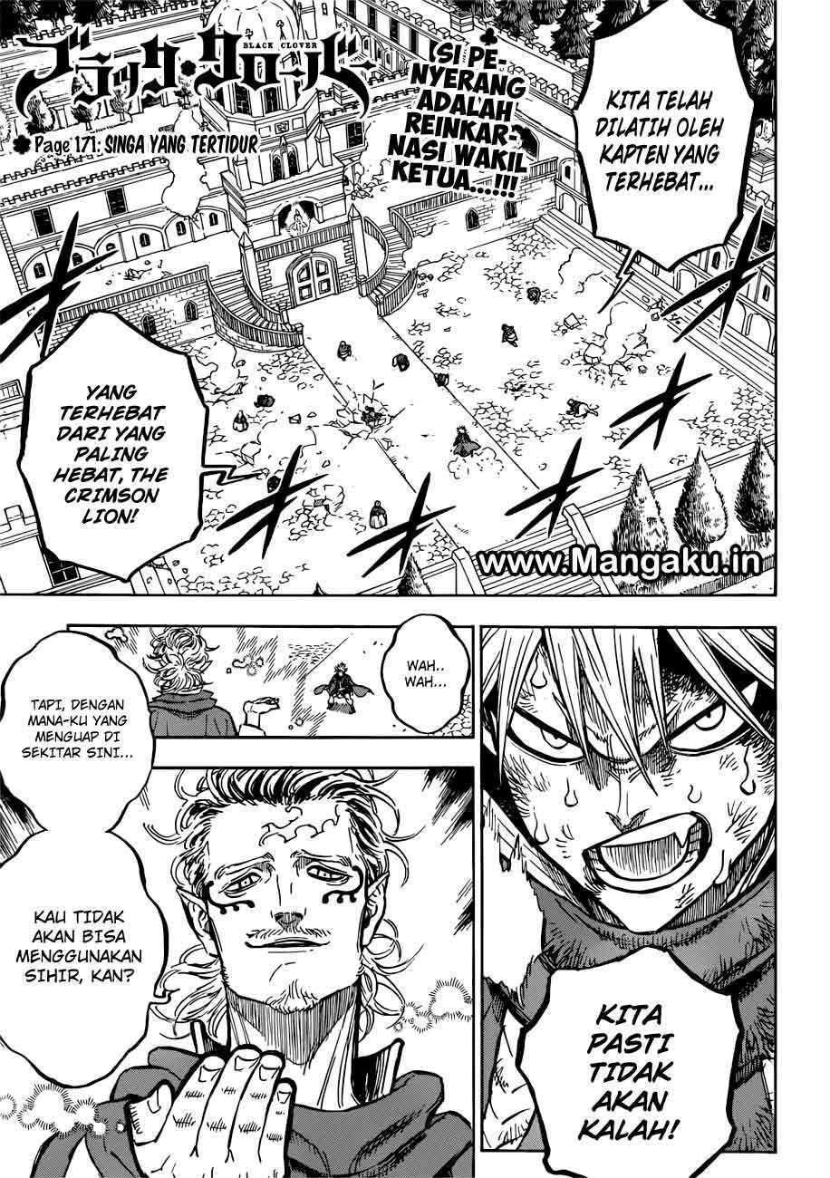 Manga Black Clover Chapter 171 gambar nomor 2