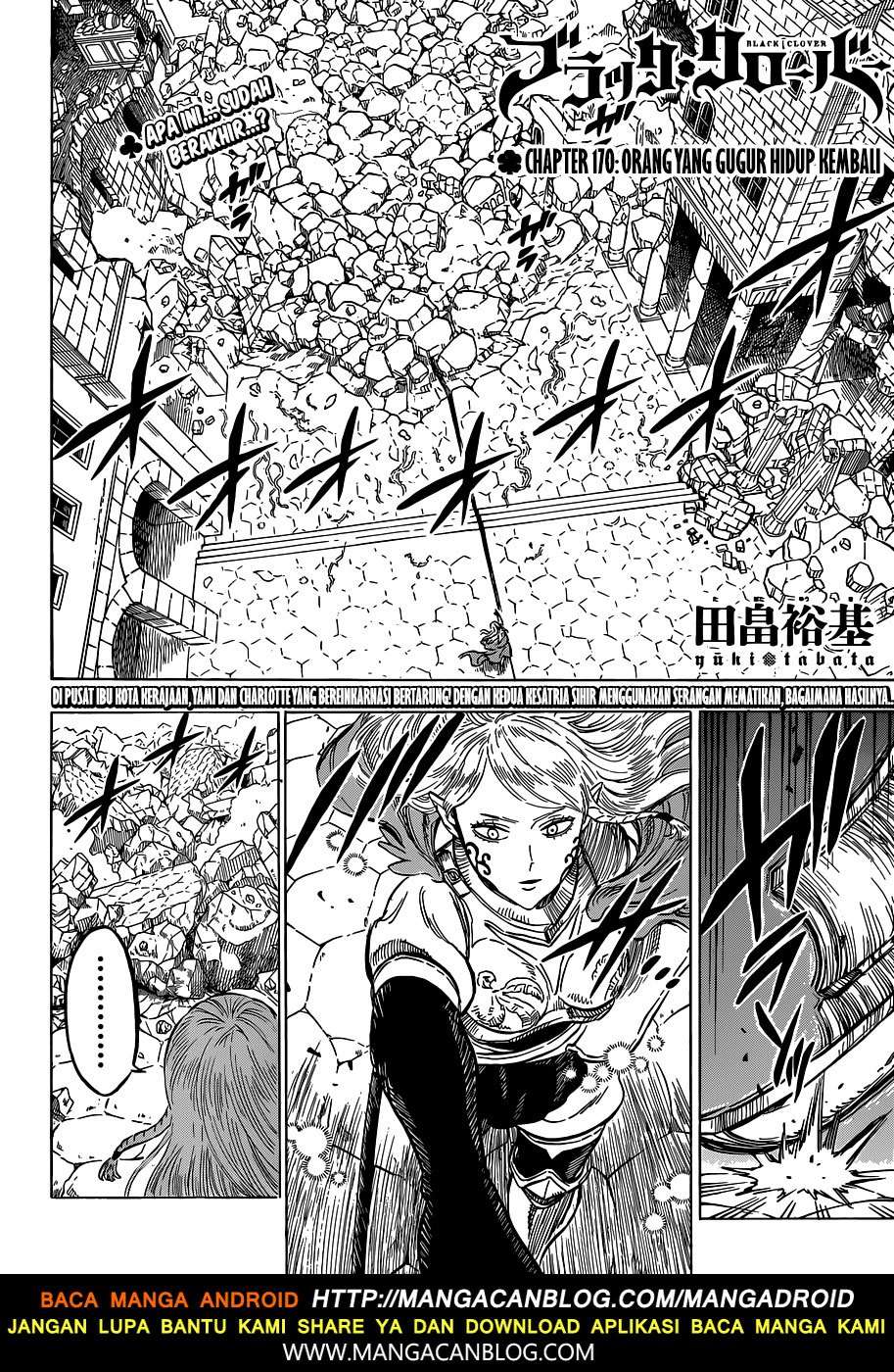 Black Clover Chapter 170 Gambar 3
