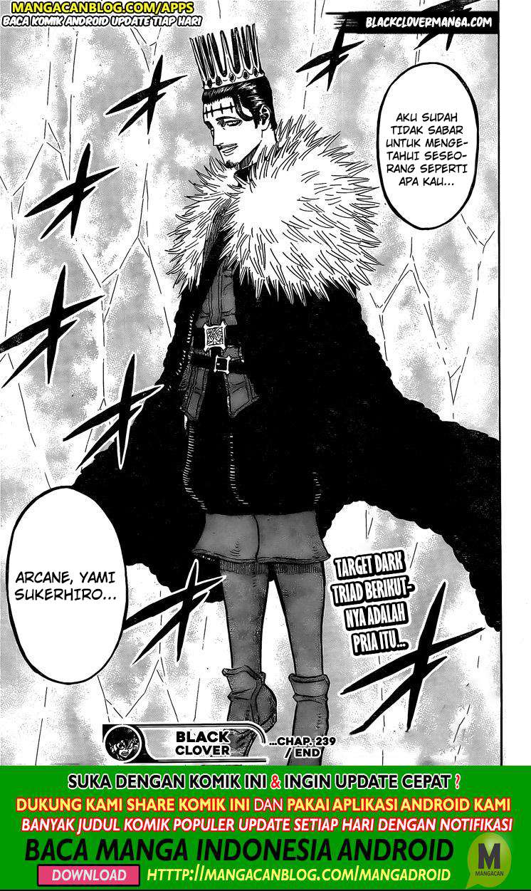 Black Clover Chapter 239 Gambar 12