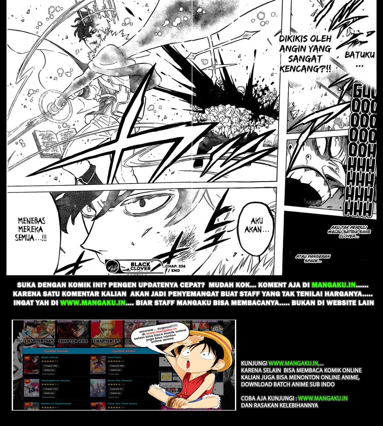 Black Clover Chapter 236 Gambar 14