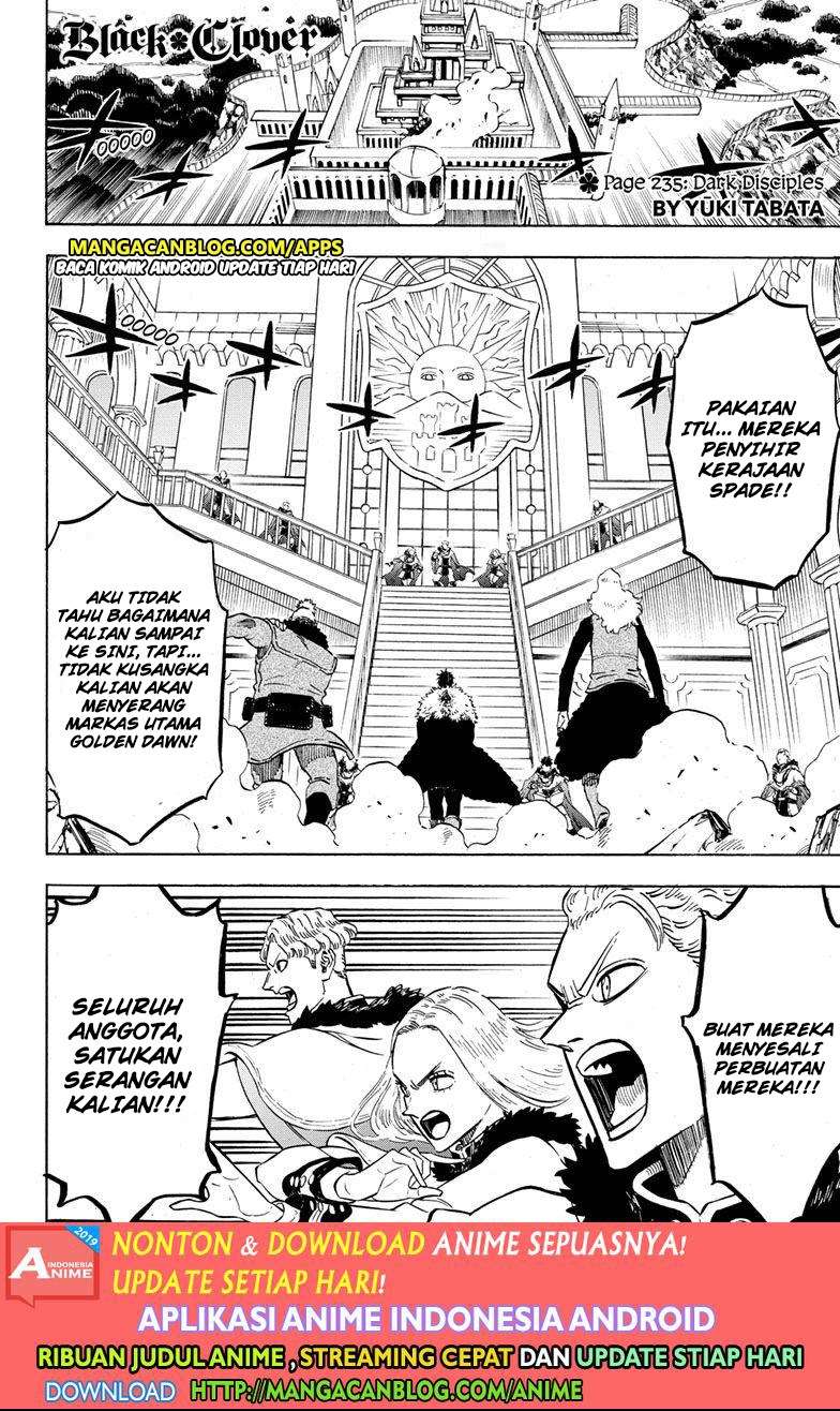 Manga Black Clover Chapter 235 gambar nomor 2