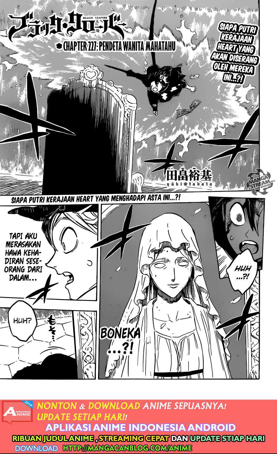 Komik Black Clover Chapter 227 gambar nomor 1
