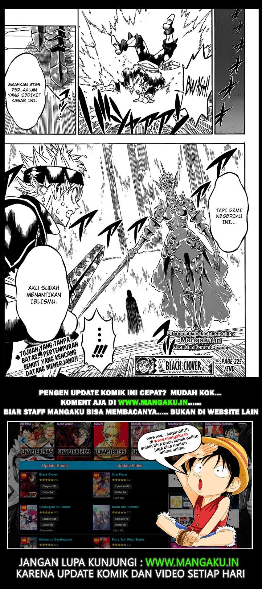Black Clover Chapter 225 Gambar 15