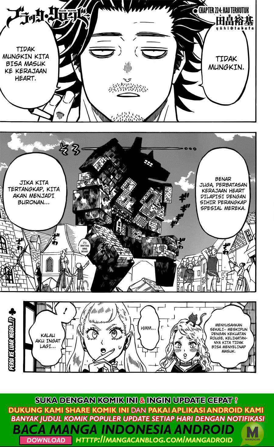 Komik Black Clover Chapter 224 gambar nomor 1