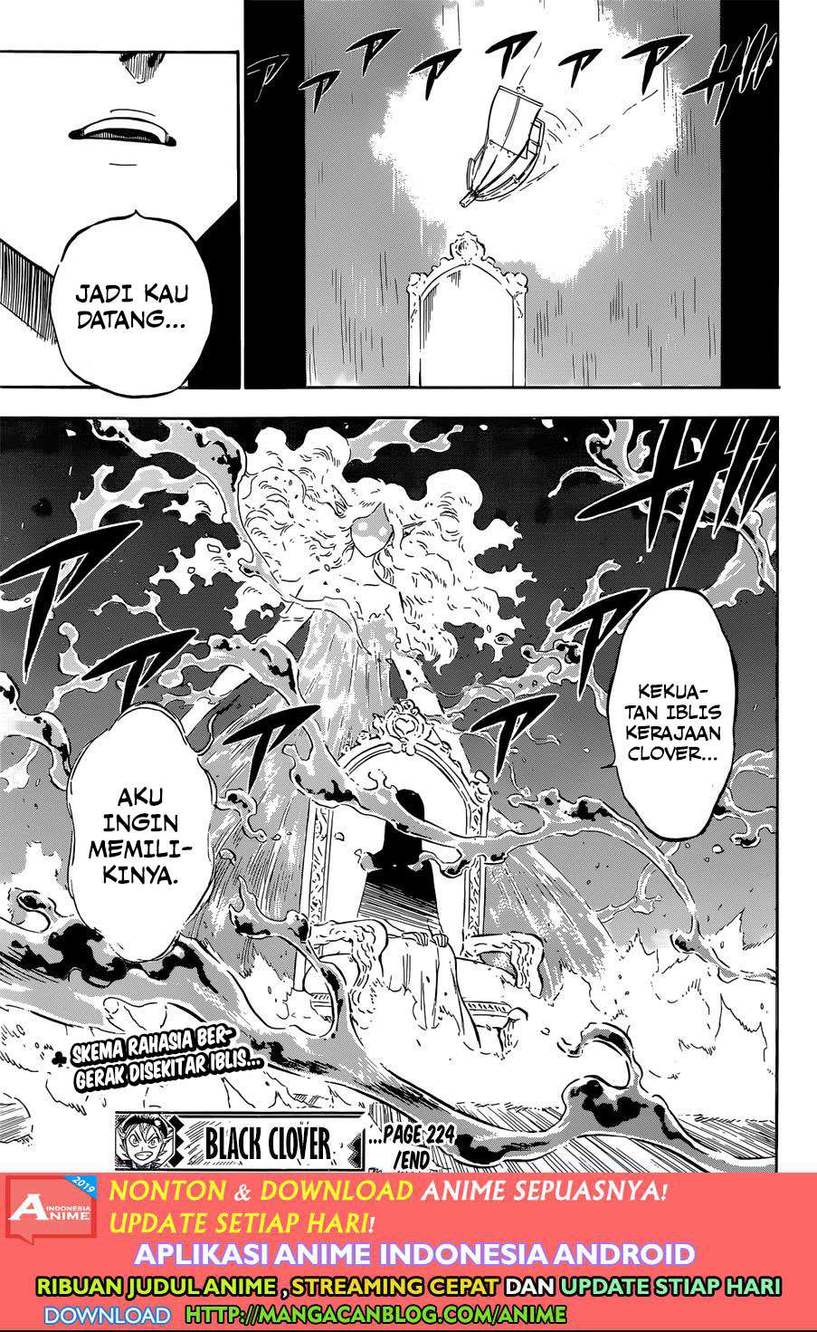 Black Clover Chapter 224 Gambar 15