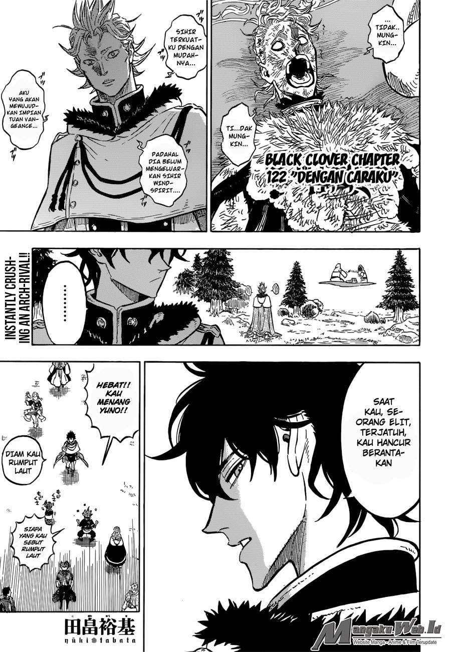 Manga Black Clover Chapter 122 gambar nomor 2