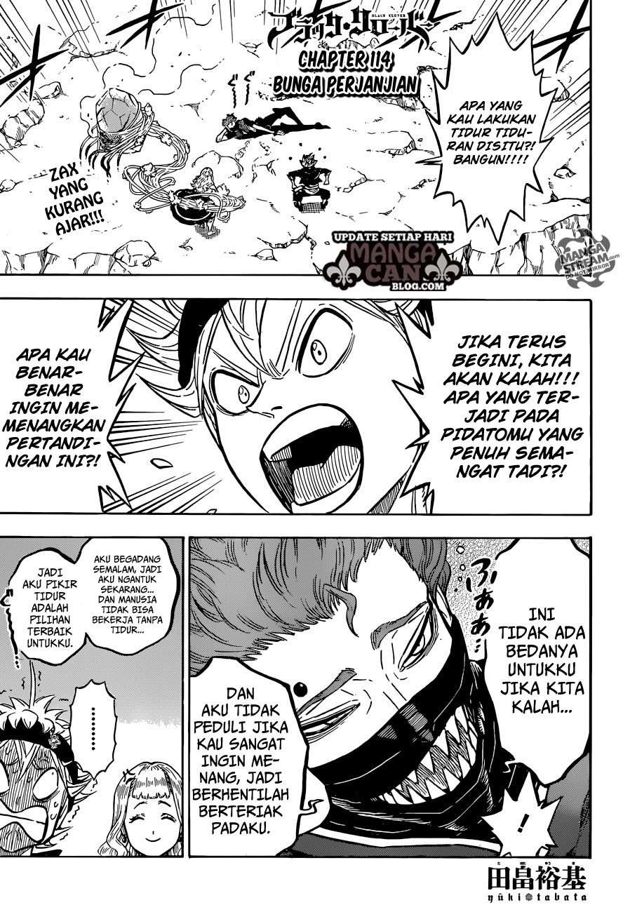 Komik Black Clover Chapter 114 gambar nomor 1